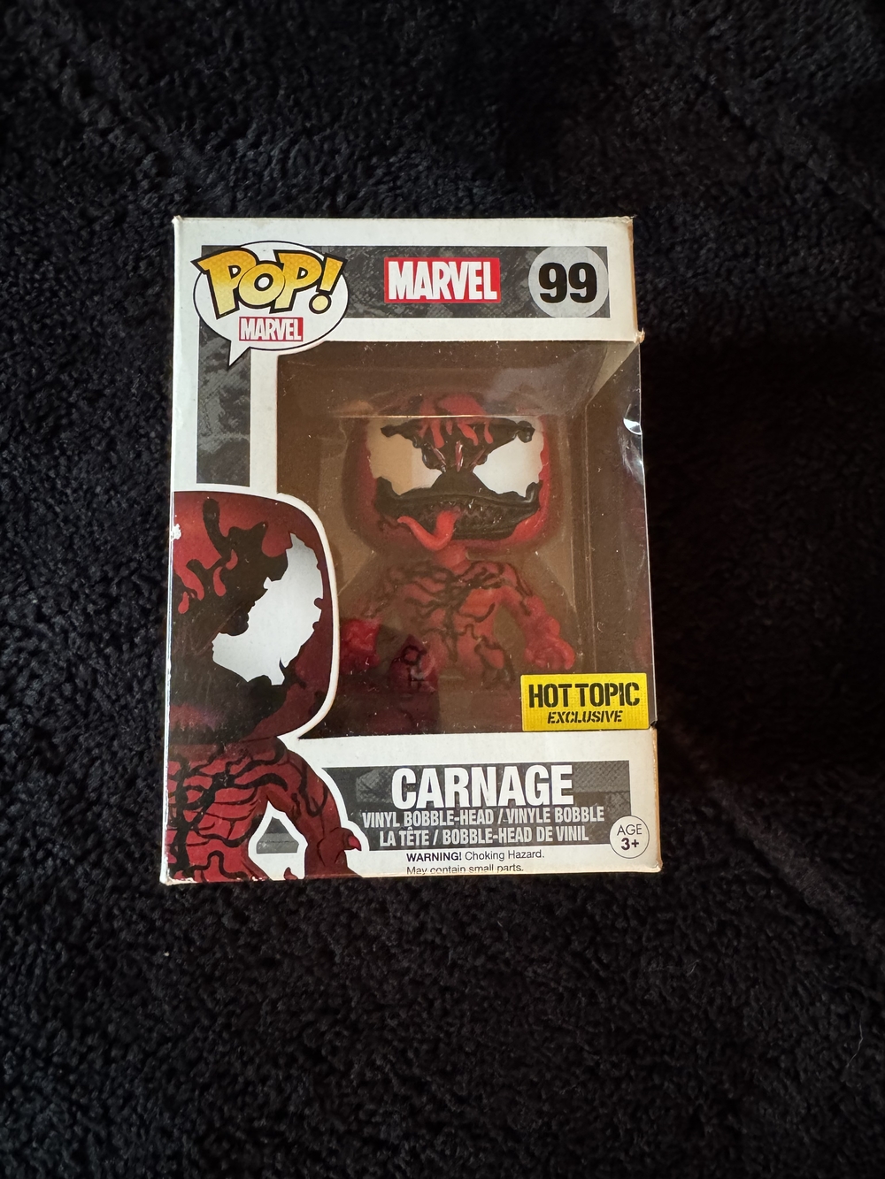 Funko Pop! Marvel Carnage Vinyl Bobble-Head 99